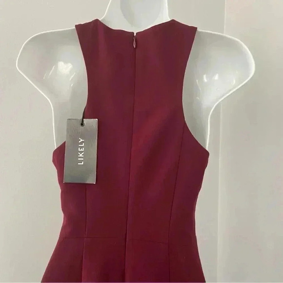 NWT Likely Dash Wide Leg Jumpsuit Rhubarb size 2 - Picture 7 of 10